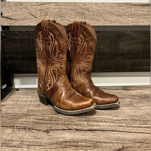 Toddler size 8 Ariat Cowboy Boots